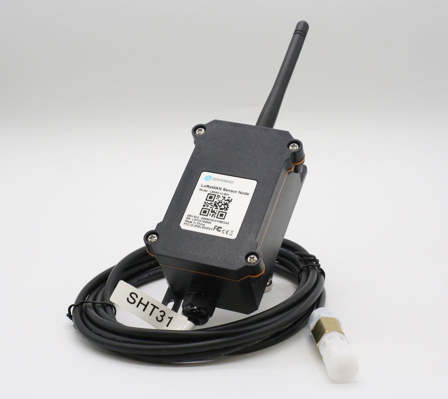 【特別価格】LoRaWAN対応 屋外温度・湿度センサー LSN50v2-S31(Dragino社製、技適取得済み)