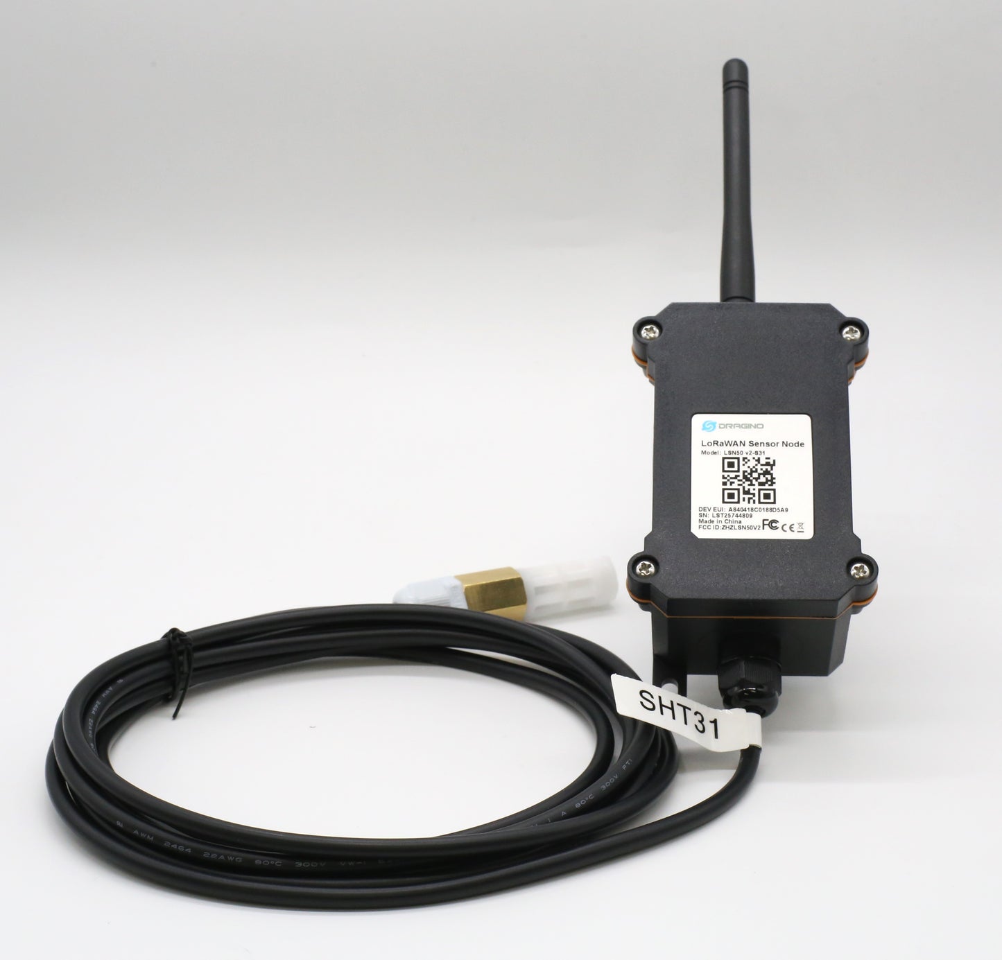 【特別価格】LoRaWAN対応 屋外温度・湿度センサー LSN50v2-S31(Dragino社製、技適取得済み)