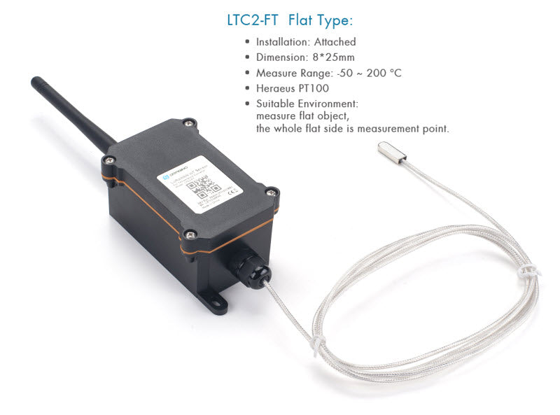 LoRaWAN 対応産業用温度トランスミッター LTC2-FS/FT/HT(Dragino社製、技適取得済み)