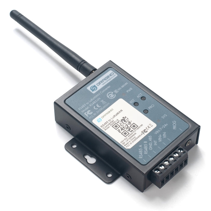 RS485-LN RS485 / Modbus to LoRaWAN Converter(Dragino社製、技適取得済み)