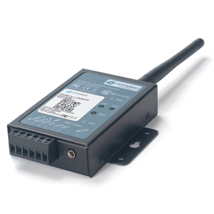 RS485-LN RS485 / Modbus to LoRaWAN Converter(Dragino社製、技適取得済み)