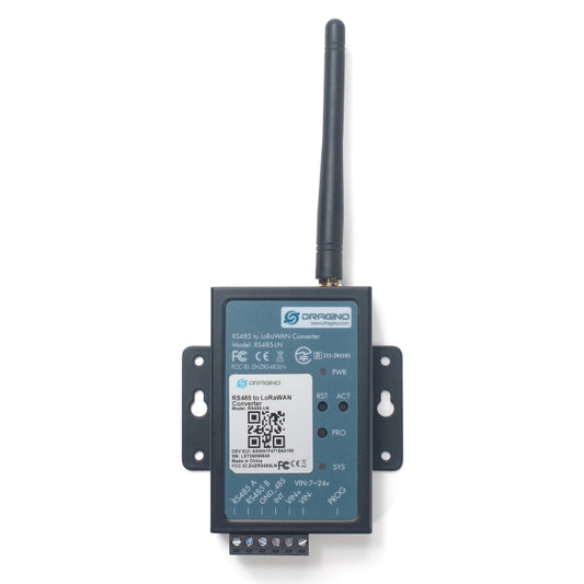 RS485-LN RS485 / Modbus to LoRaWAN Converter（Dragino社製、技適取得済み）